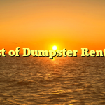 Cost of Dumpster Rentals