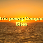 Electric power Comparison Sites